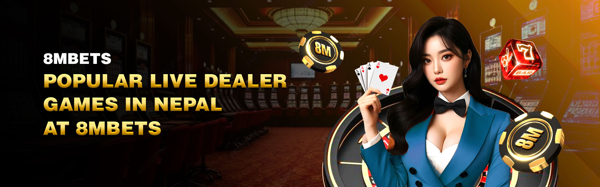 8MBets Popular Live Dealer Games Nepal