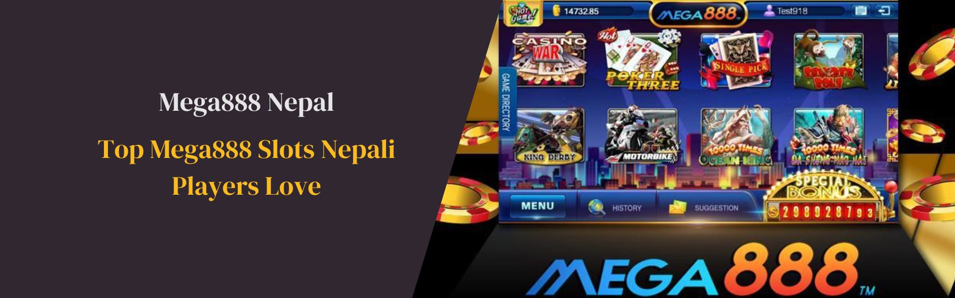 Top Mega888 Slots Nepali Players Love