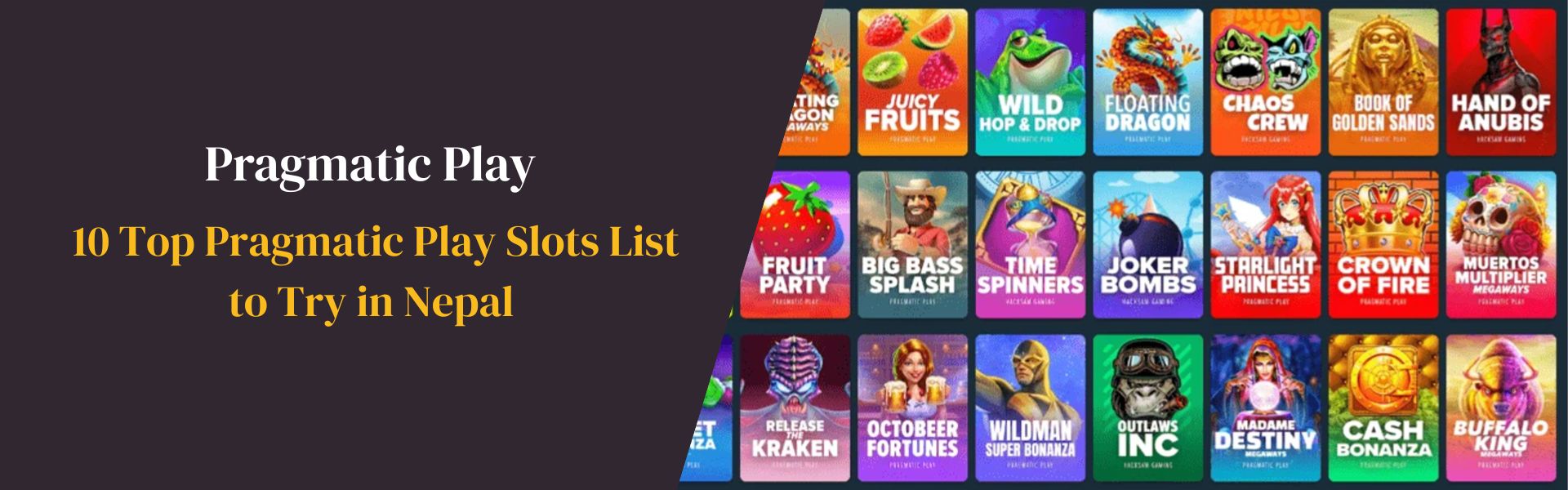 10 Top Pragmatic Play Slots List to Try in Nepal