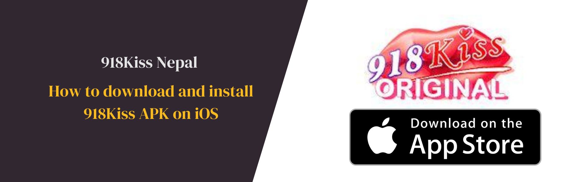 How to download and install 918Kiss APK on iOS