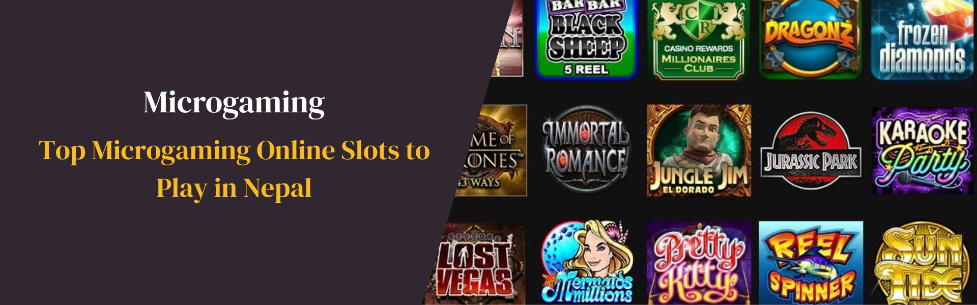 Top Microgaming Online Slots to Play in Nepal