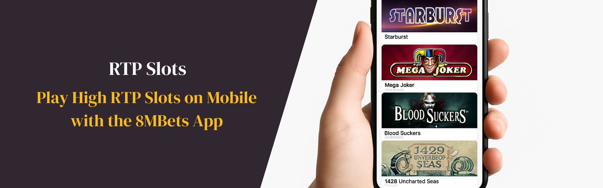Play High RTP Slots on Mobile with the 8MBets App