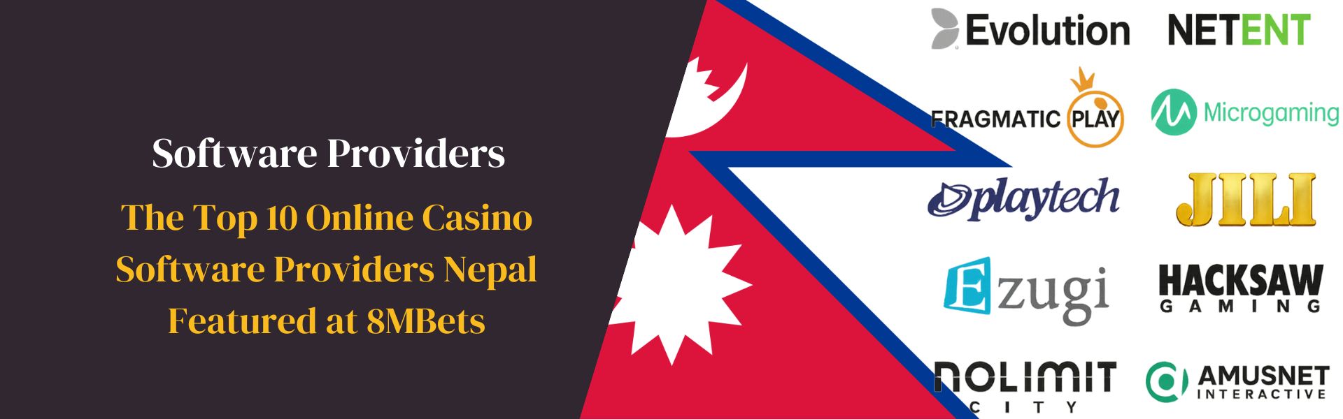 Top 10 Online Casino Software Providers Nepal 8MBets